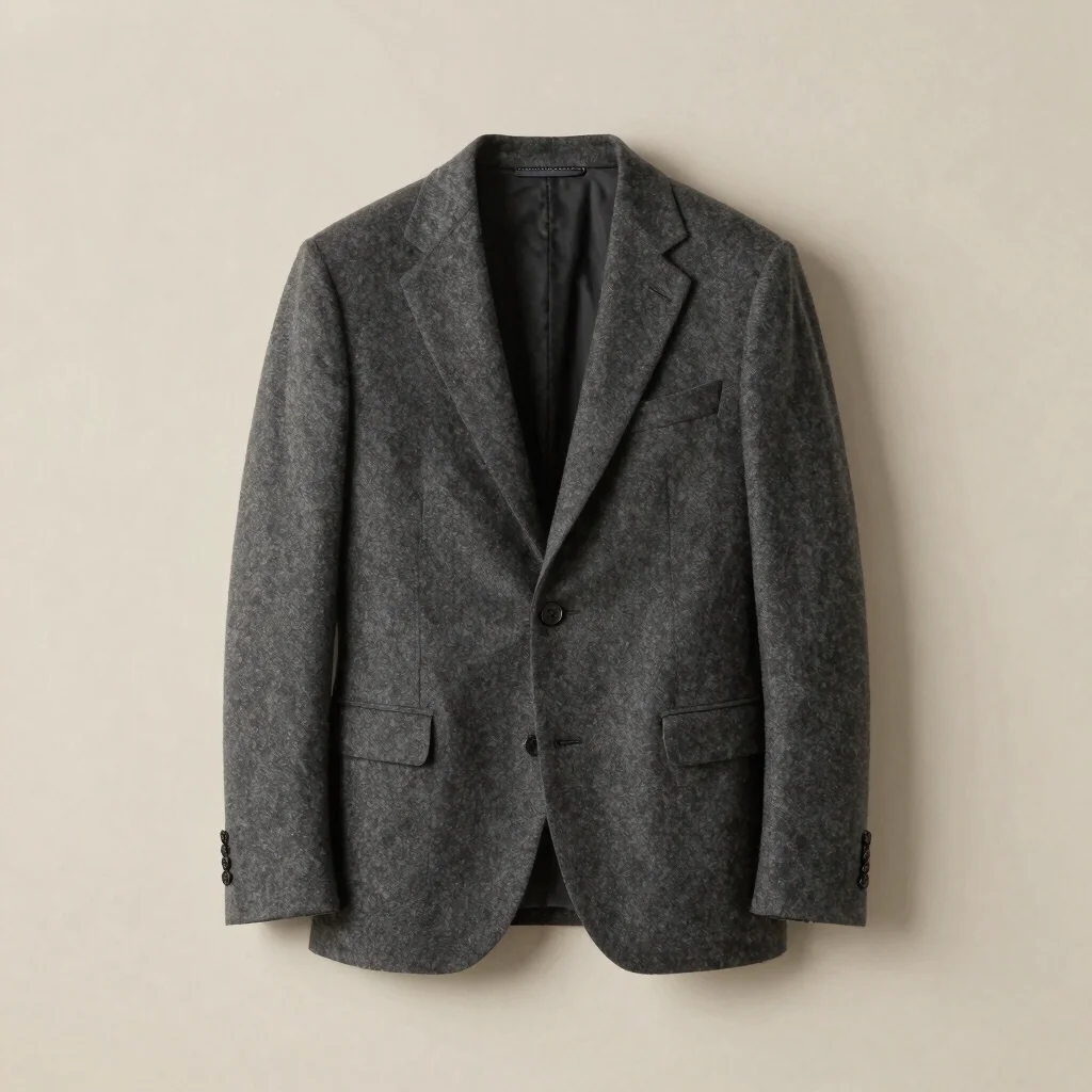 Line Wool Blazer