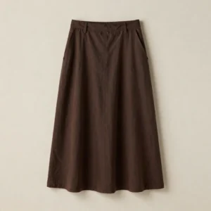 Column Midi Skirt