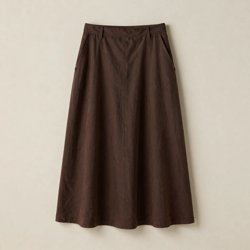 Column Midi Skirt